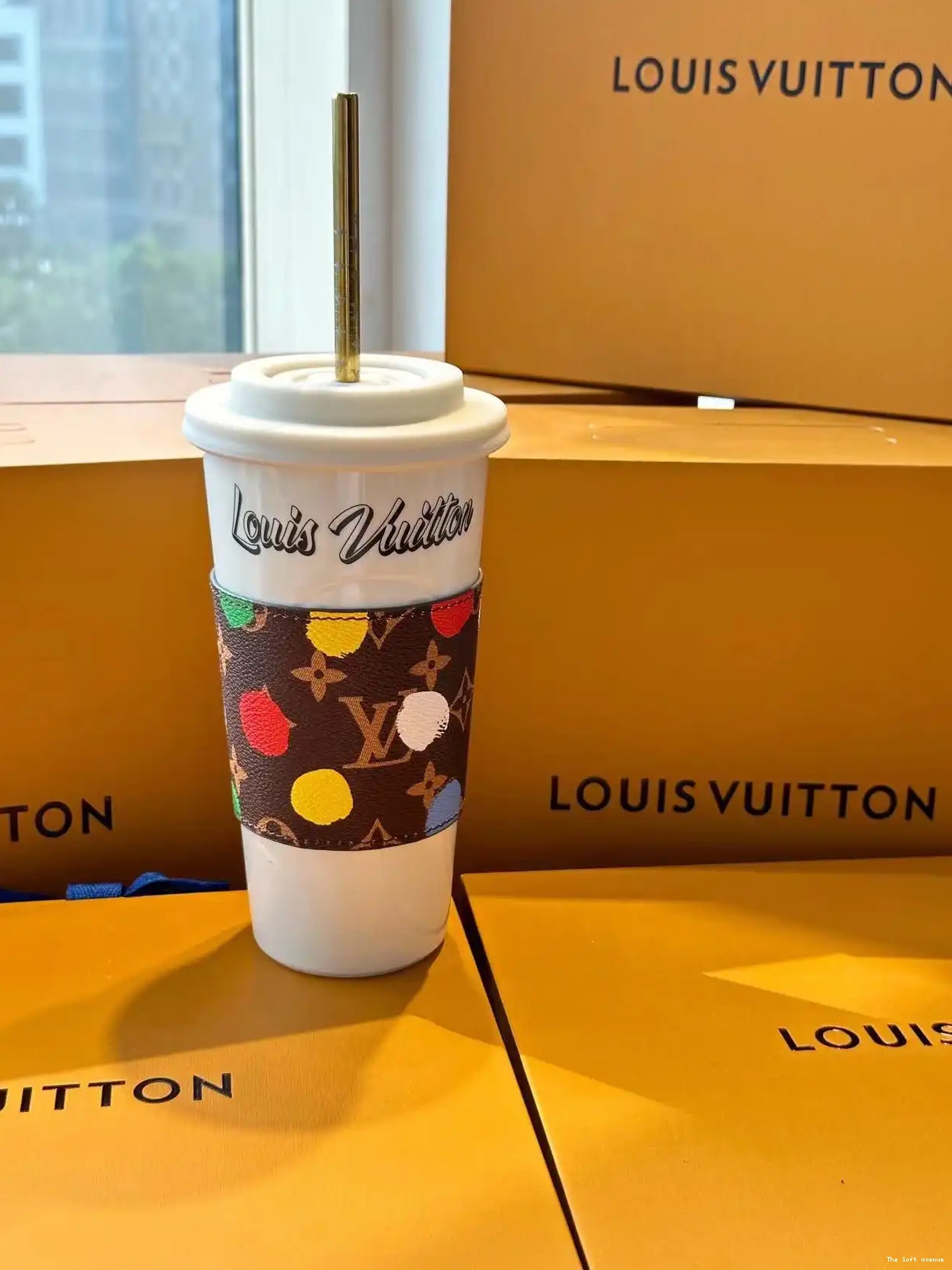 CUSTOM CUP STRAW LOUIS AND 0505